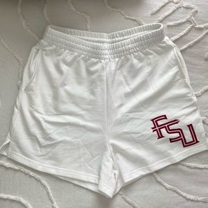 FSU White Shorts (S/M)